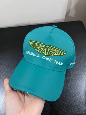 Aston Martin Formula One Team Green Ball Cap Adjustable Aramco OSFM New