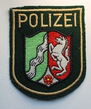 GERMAN POLICE PATCH EMBROIDERED ORIGINAL POLICE  #GYV03