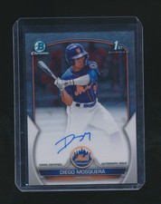 DIEGO MOSQUERA 2023 BOWMAN CHROME 1ST RC AUTO #CPA-DM