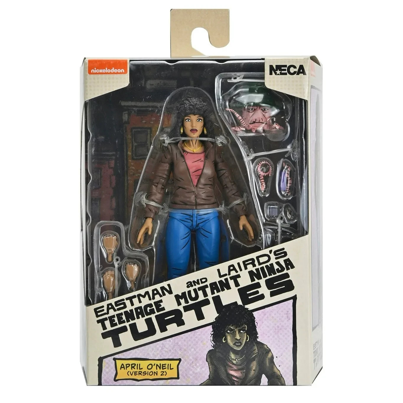 Figurine NECA TMNT April O'Neil Mirage Comics v2 tortue ninja jouet collection Eastman v2