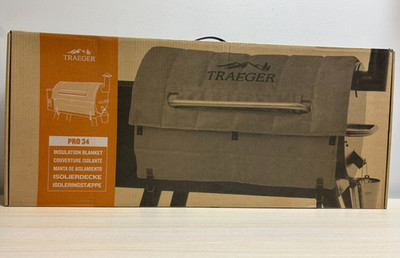 Traeger Pro 34 Grill Insulation Blanket,  Gray (BAC628)