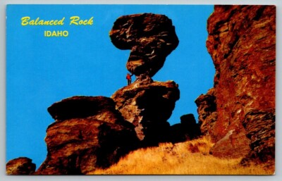 Balanced Rock Idaho Postcard | eBay