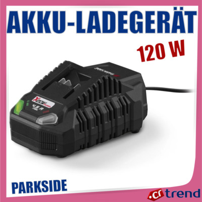 PARKSIDE Akku-Ladegerät PLG 20 C3, 20 V, 4,5 A, X20V kompatibel, Schnellladung
