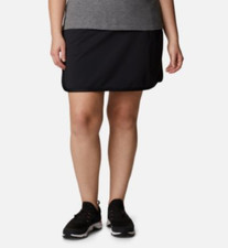 Columbia Sandy Creek Skort Black Plus Size 3X