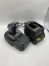 RYOBI P118 Lithium-ion/Ni-Cad ONE Plus 18 Volt Battery Charger And 18V Battery