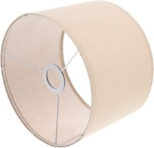 Detachable Fabric Light Shade Cover Drum Lamp Shade Self Assembly Required 