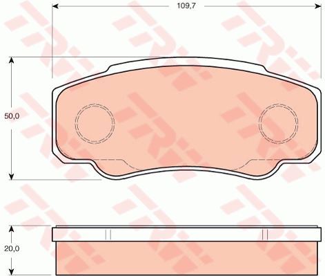 Plaquettes de frein Lifan Fengshun 1.3 pour transport de personnes en sécurité