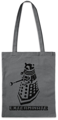 Exterminate Stofftasche Einkaufstasche Doc Doctor Dr. Fun Dalek Daleks Who