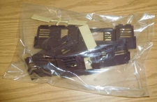 PLASTICVILLE USA O & S GAUGE #0550 APARTMENT HOUSE BROWN ADD-A-FLOOR PLASTIC KIT