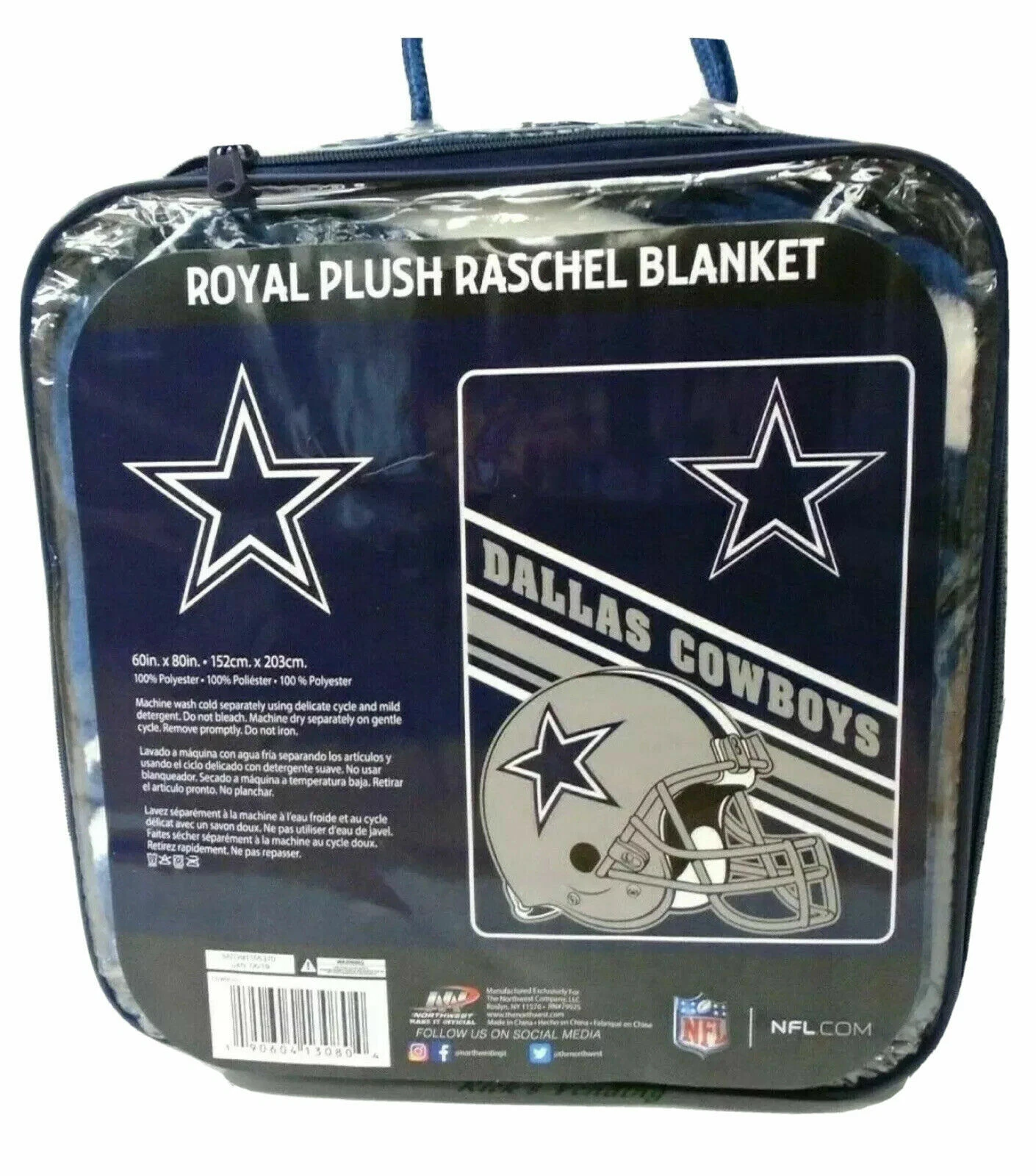 football Team Super Soft Royal Throw Blanket