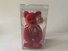 TY Beanie Baby "Osito" the Red Mexican Bear Retired/Rare 1999 MINT / With Errors