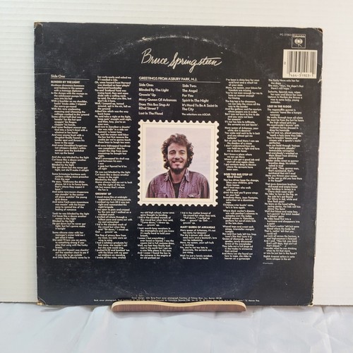 Bruce Springsteen Greetings From Asbury Park Vinyl LP Record JC 31903 - Picture 2 of 17