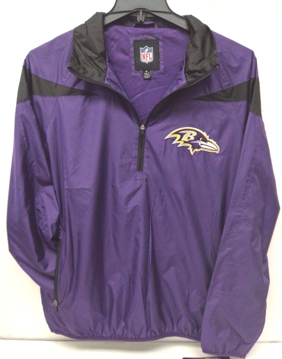 Baltimore Ravens Men's G-III Tailback Half Zip Pullover Jacket