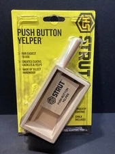H S STRUT Push Button Yelper Chalk Included Brand New Sealed In Package