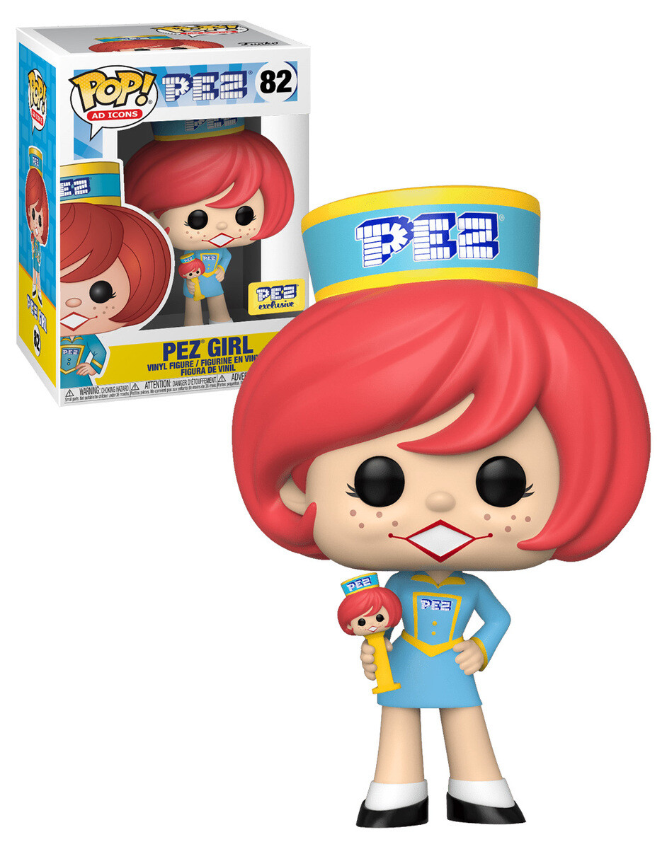 Funko Pop! Ad Icons #82 Pez Girl (Red Hair) Pop! Vinyl - Pez Store Exclusive New