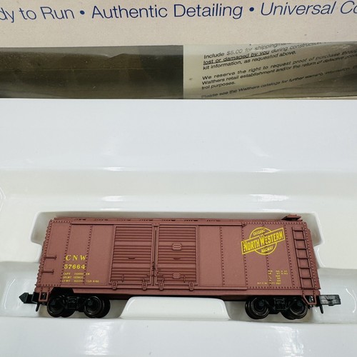 Coche caja doble puerta Walthers HO 40 ft CNW Chicago Northwestern 57664 | Zustand: New