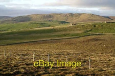 Photo 6x4 View NE from Rekna Houll Underhoull The Valla Field ridge domin c2008
