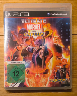 Ultimate Marvel vs. Capcom 3 (Sony PlayStation 3, 2011) PS3 Top Titel CIB selten