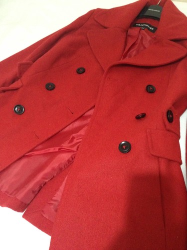 Ladies Warehouse Red Double Breasted 