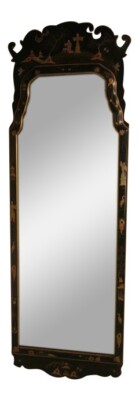 L38189: FRIEDMAN BROTHERS #6351 The Tsingtao  Chinoiserie Decorated Mirror ~ NEW