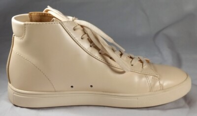 CLAE Los Angeles BRADLEY MID Ecru Leather Unisex Women Men