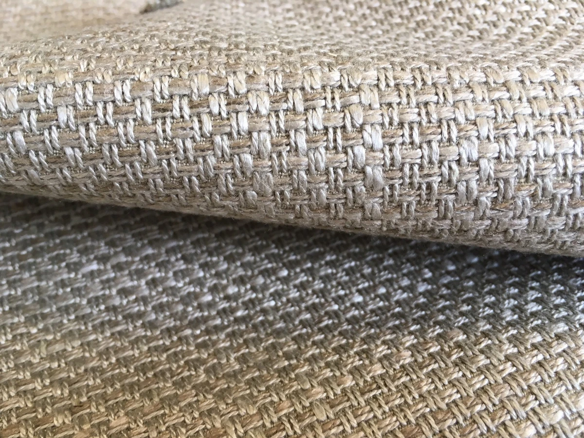 Laura Ashley Dalton Upholstery Fabric Remnant in Sable 140cm x 112cm
