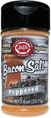 J&D's Bacon Salt Peppered Flavored Seasoning Dry Rub BBQ