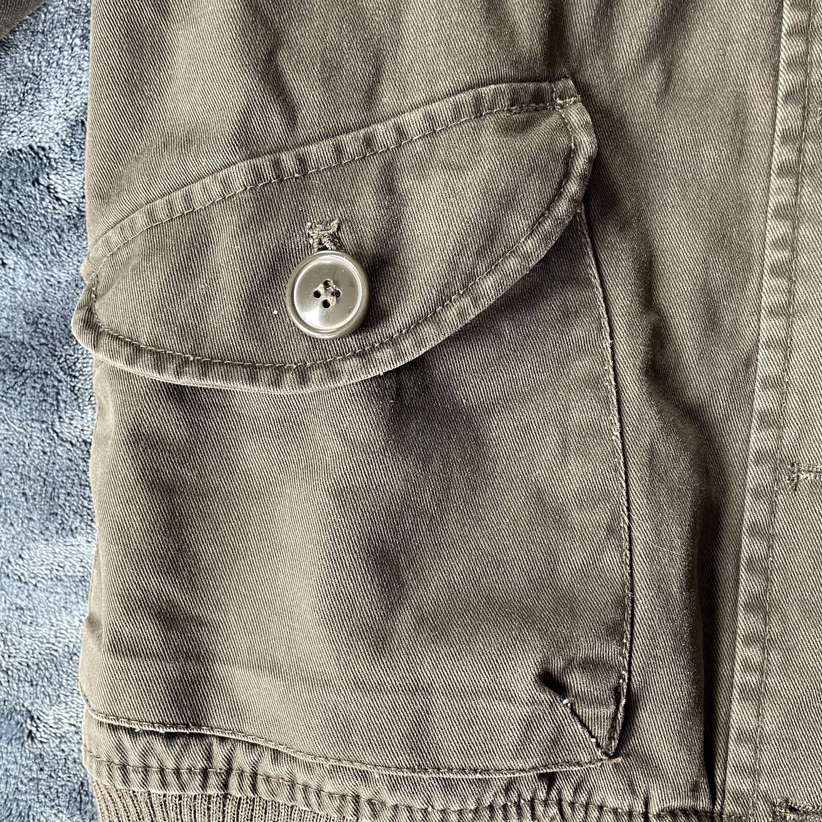 Levi's Heavy Green Jacket w Inner Lining Medium - image 7