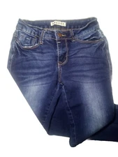 Encore Dark/Fade Denim Jeans Women Size 0 Skinny Jeans 