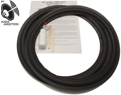 PRO GRADE 15'' SPEAKER FOAM SURROUND REPAIR KIT !!!!
