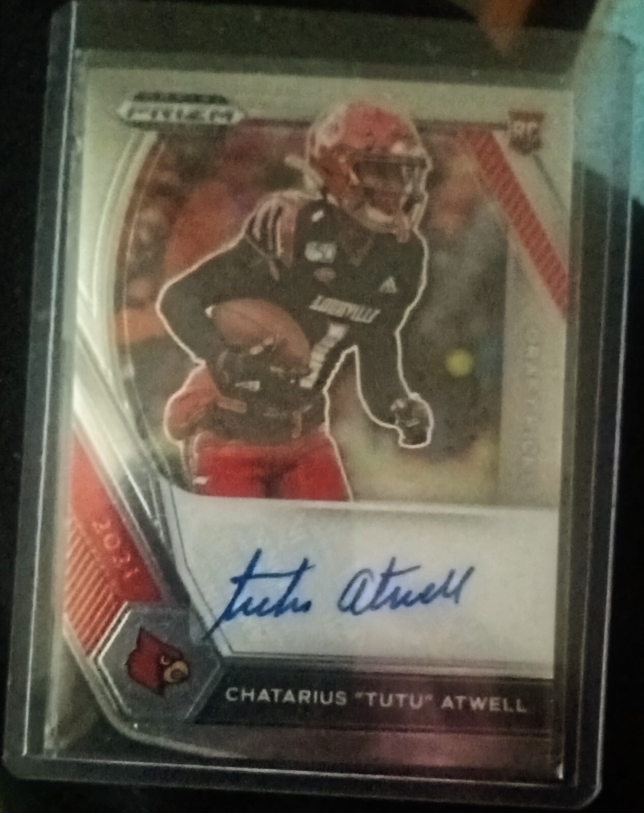Tutu Atwell Panini Immaculate Collection Collegiate Immaculate Gloves #CT Base