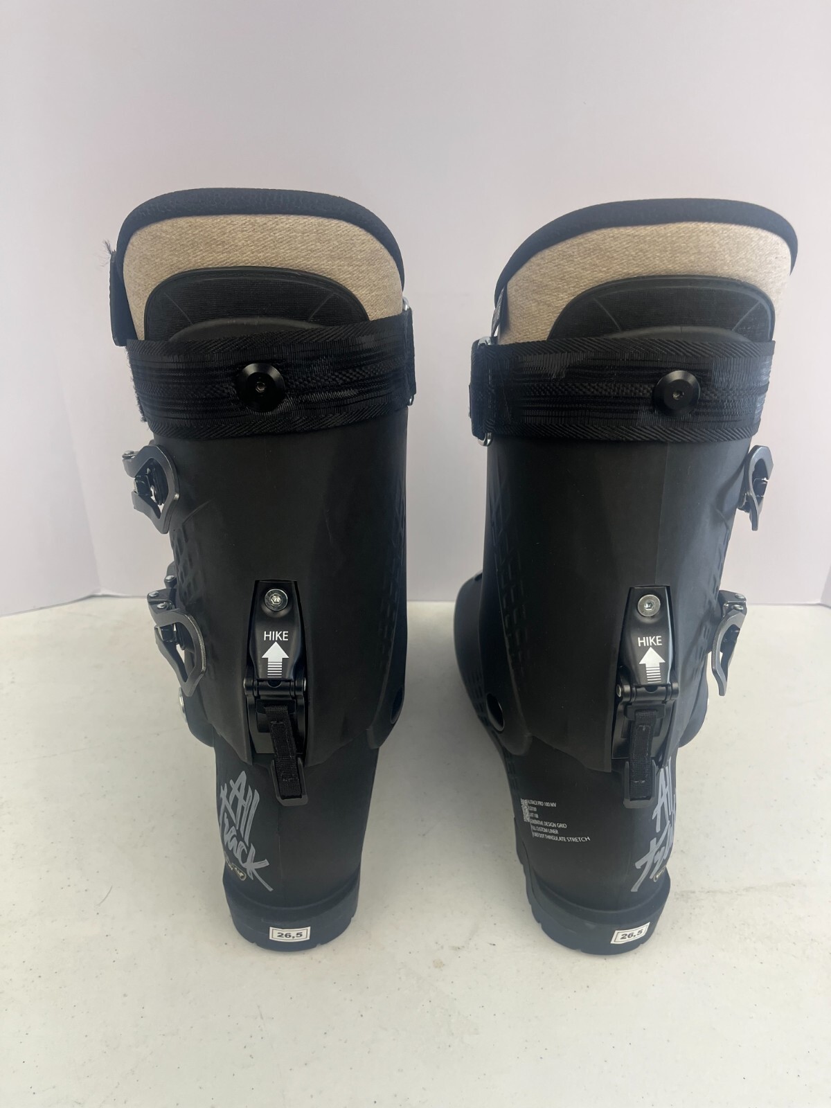 $530 Rossignol Alltrack Pro 100 MV Ski Boots NIB Sz 26.5 MP, 8.5 US Men's Black