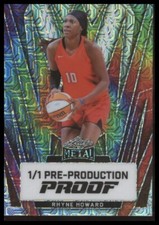 2024 Leaf Metal Women of Sport 1/1 Pre-Production Proof Rhyne Howard