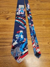 Marvel Captain American Necktie - Vintage