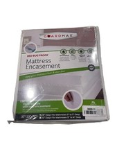 Guardmax Bed Bug Proof Mattress Encasement 33 X 75 Zippered Style 10 Deep-Fit