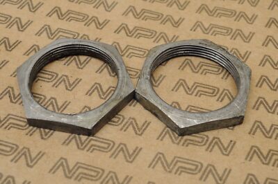 VINTAGE TRIUMPH BSA NORTON Carburetor Adapter Locking Nut USED Qty 2