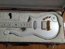 Hot Super Rare Prince Cloud White Electric Guitar Alder Body, Maple Neck