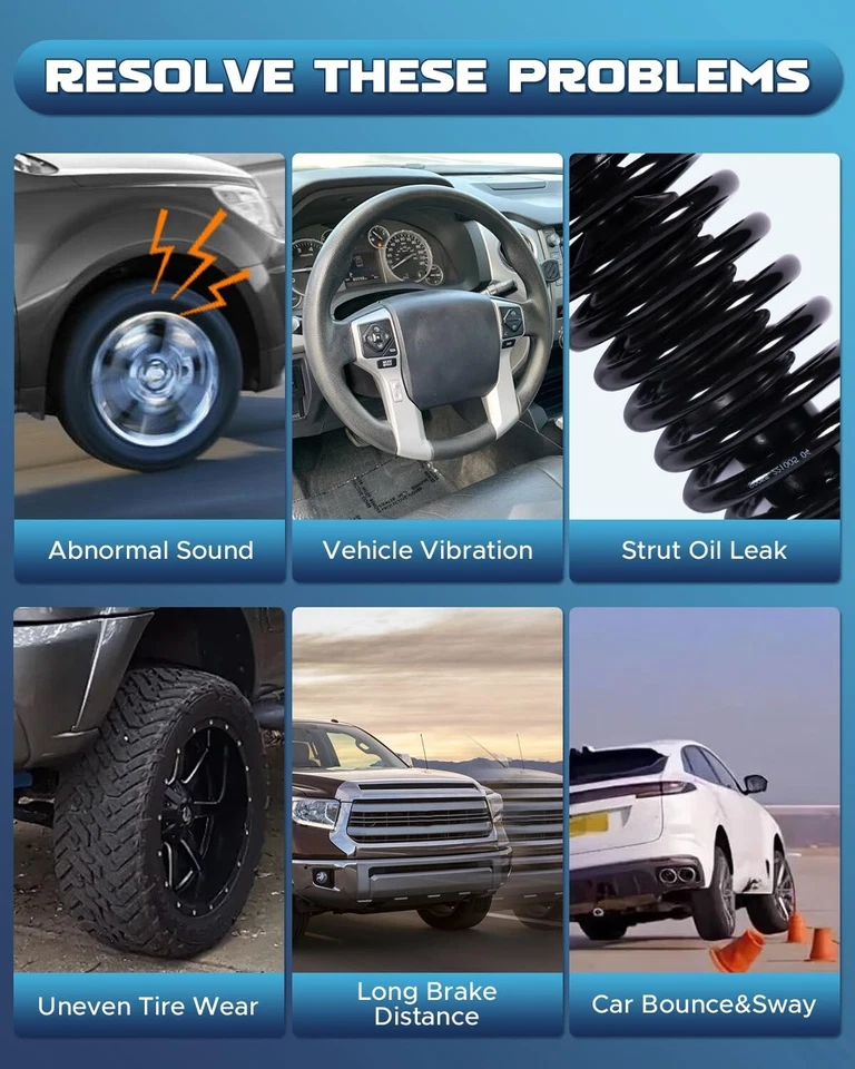 Amortiguadores Delanteros para Infiniti I35 2002-2004 y Nissan Maxima 2002-2003 Foto 2 de 4