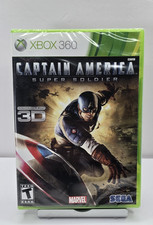Captain America: Super Soldier Microsoft Xbox 360, 2011 Marvel SEGA nuovo sigillato!