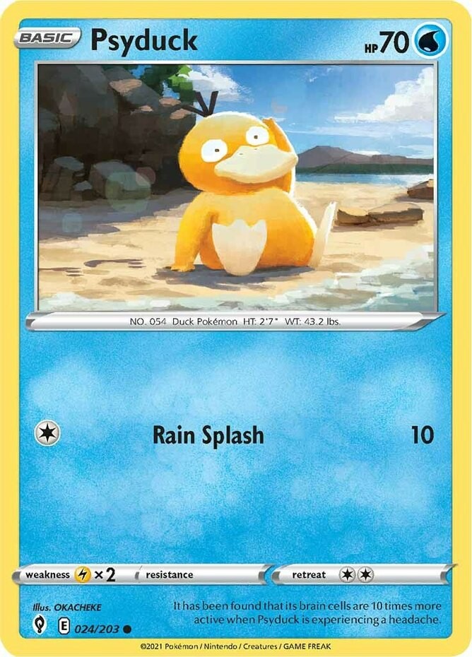 Psyduck - 024/203 - Common - Lightly Played
