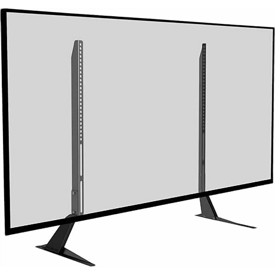 Soporte de TV de Mesa Atlantic, Negro, Soporta Televisores de 42" Foto 2 de 4