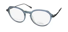 NEW KOALI 20064K HANDMADE IN FRANCE PREMIUM ACETATE RETRO EYEGLASS FRAME/GLASSES