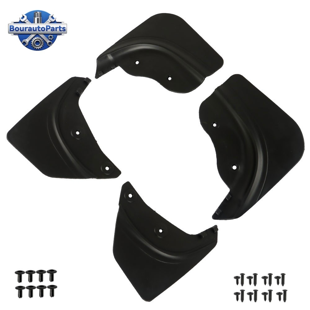 4PC Mud Flaps Splash Guards Fender For Tesla Model Y Front Rear TPE Mudguard AU