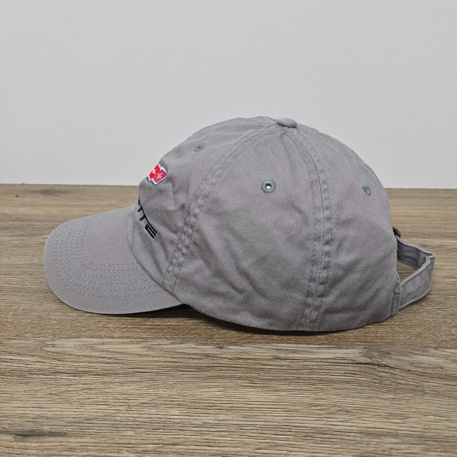 Corvette Racing Hat Gray Adjustable Cap OSFA Unst… - image 5