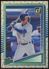 Colin Houck Rookie /75 #121 2025 Panini Donruss On Fire New York Mets Baseball