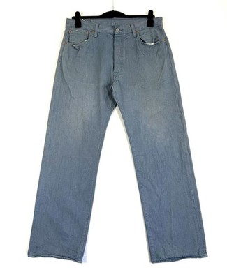 Levi's 501 Jeans Regular Straight Herren W36 L32 Blau Modern Strauss Hose