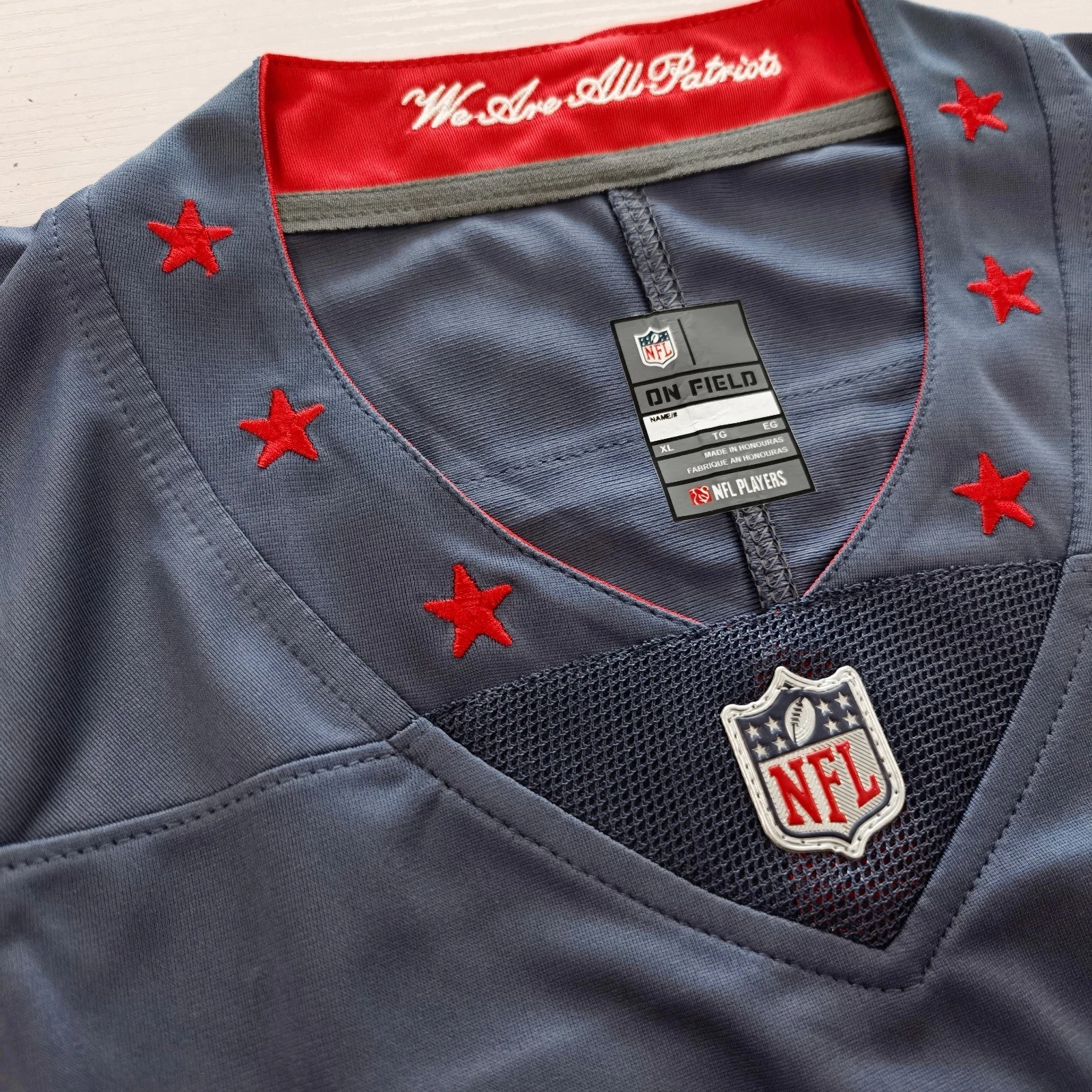 Drake Maye Patriotss 2025 F.U.S.E Rivalries Collection Jersey #10