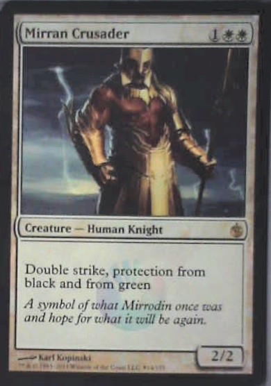 Mirran Crusader - Buy-A-Box Promos: #14, Magic: The Gathering - Foil Lp C250
