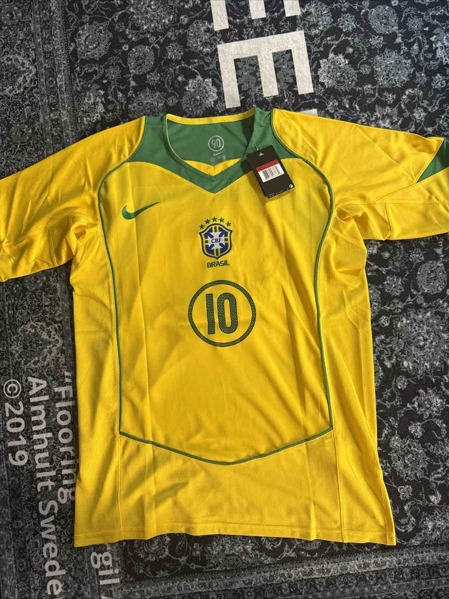 Ronaldinho Size L Brazil National Team Soccer Fan Apparel