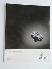 Christie's Auction Catalog Antique and Fine Jewelry May 1990 New York 